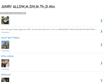Tablet Screenshot of junryallow.blogspot.com