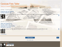 Tablet Screenshot of caracasfototaller.blogspot.com