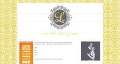 Desktop Screenshot of lifewiththelipmans.blogspot.com