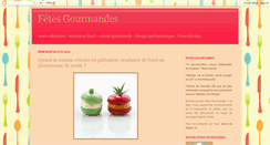 Desktop Screenshot of fetes-gourmandes.blogspot.com