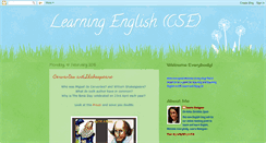 Desktop Screenshot of learningandteachingenglish.blogspot.com
