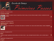 Tablet Screenshot of primeirospassosdanca.blogspot.com