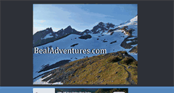Desktop Screenshot of bealadventures.blogspot.com