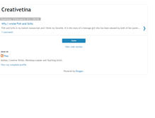 Tablet Screenshot of creativetina.blogspot.com