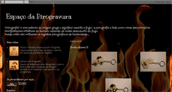 Desktop Screenshot of espacodapirogravura.blogspot.com