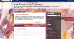 Desktop Screenshot of christinaleedesigns.blogspot.com