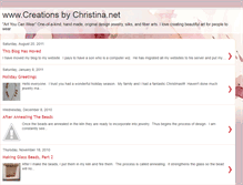 Tablet Screenshot of christinaleedesigns.blogspot.com