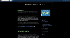 Desktop Screenshot of michelangelo-on-ice.blogspot.com