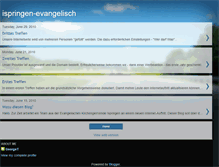Tablet Screenshot of ispringen-evangelisch.blogspot.com