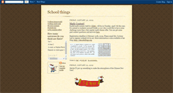 Desktop Screenshot of bellschoolthings.blogspot.com