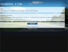 Tablet Screenshot of filosofia-vieira2.blogspot.com