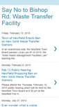 Mobile Screenshot of no-to-waste-transfer-facility.blogspot.com