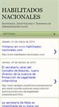 Mobile Screenshot of habilitados-estatales.blogspot.com