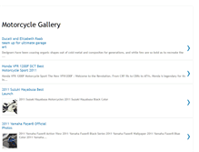 Tablet Screenshot of motorcyclesgallerys.blogspot.com