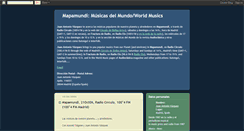 Desktop Screenshot of mapa-mundi.blogspot.com