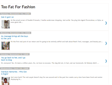 Tablet Screenshot of memory-toofatforfashion.blogspot.com