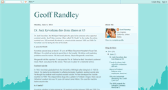 Desktop Screenshot of geoffrandley.blogspot.com