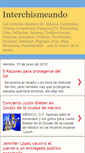 Mobile Screenshot of interchismeando.blogspot.com