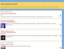 Tablet Screenshot of interchismeando.blogspot.com