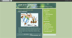 Desktop Screenshot of profe-javier.blogspot.com