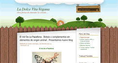 Desktop Screenshot of ladolcevitavegana.blogspot.com