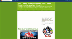 Desktop Screenshot of billiymandytv.blogspot.com