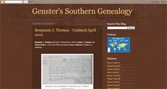 Desktop Screenshot of gensouth.blogspot.com