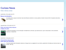 Tablet Screenshot of curiosonews.blogspot.com