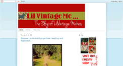 Desktop Screenshot of lilvintageme.blogspot.com