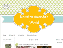 Tablet Screenshot of maestra-amanda.blogspot.com