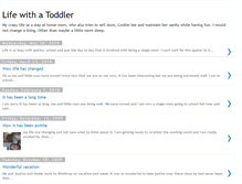 Tablet Screenshot of aaensons-lifewithatoddler.blogspot.com