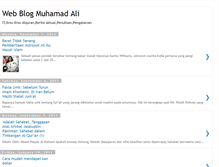 Tablet Screenshot of muh-ali.blogspot.com