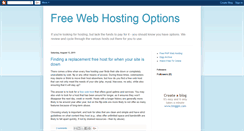 Desktop Screenshot of free-web-hosting-options.blogspot.com