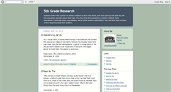 Desktop Screenshot of penn5thgrade.blogspot.com