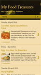 Mobile Screenshot of myfoodtreasures.blogspot.com