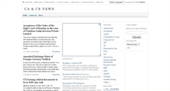 Desktop Screenshot of cacsnews.blogspot.com