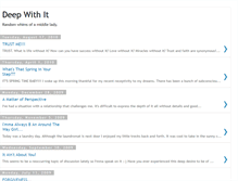 Tablet Screenshot of deepwithit.blogspot.com