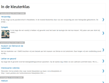 Tablet Screenshot of indekleuterklas.blogspot.com