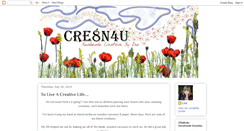 Desktop Screenshot of cre8n4u.blogspot.com