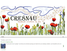 Tablet Screenshot of cre8n4u.blogspot.com