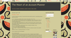 Desktop Screenshot of heartofaccountplanner.blogspot.com