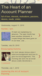 Mobile Screenshot of heartofaccountplanner.blogspot.com