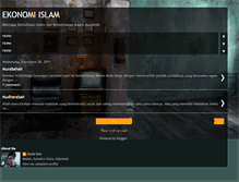 Tablet Screenshot of economyislam.blogspot.com