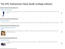 Tablet Screenshot of nyccollegefashionista.blogspot.com