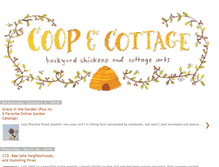 Tablet Screenshot of coopandcottage.blogspot.com