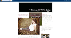 Desktop Screenshot of fleurscoquettes.blogspot.com