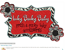 Tablet Screenshot of inkybinkybaby.blogspot.com