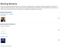 Tablet Screenshot of bowlingromania.blogspot.com