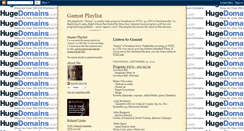 Desktop Screenshot of gamut-playlist.blogspot.com