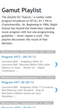 Mobile Screenshot of gamut-playlist.blogspot.com